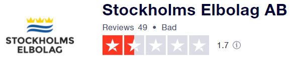 Stockholms elbolag på Trustpilot